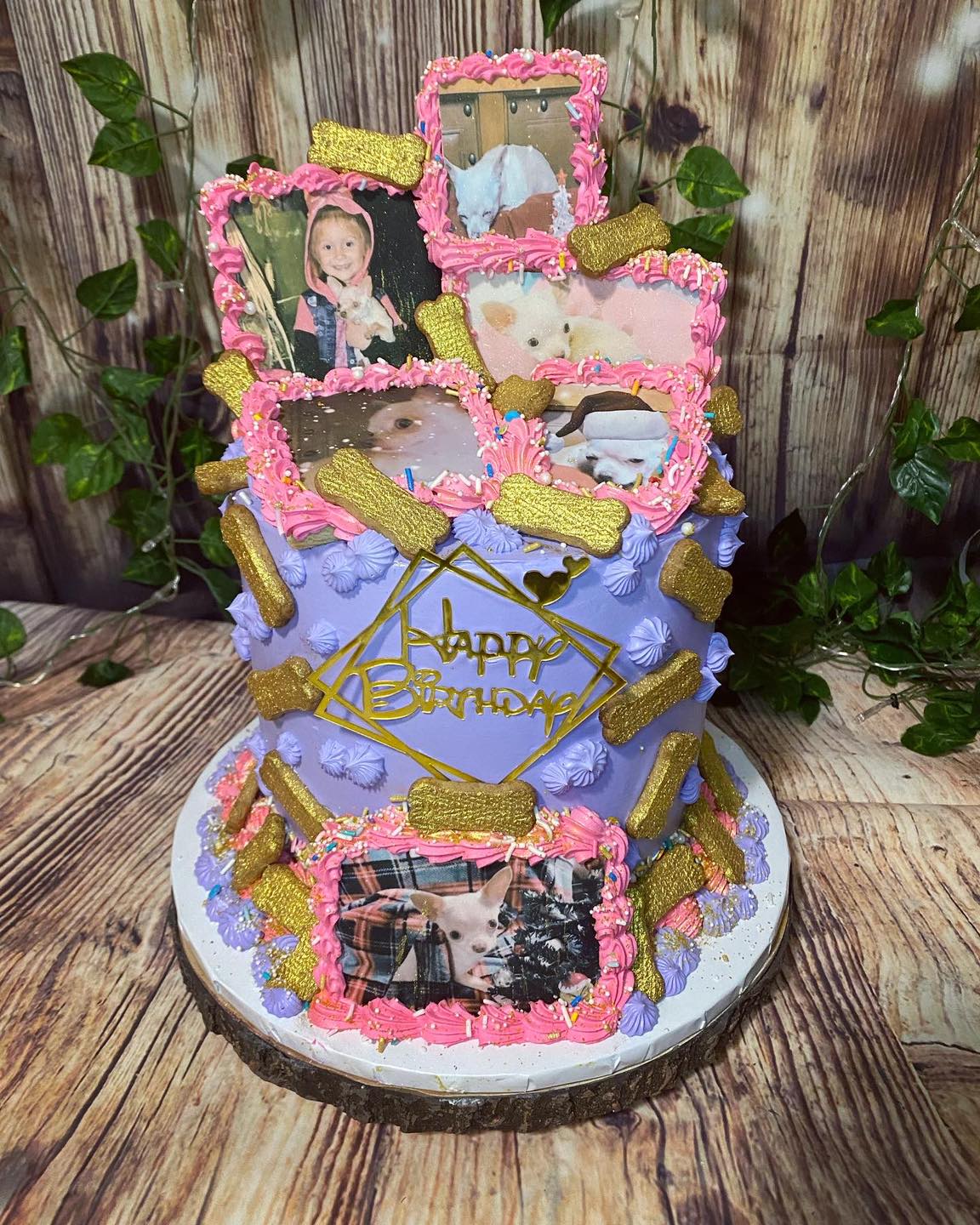 Horror movie themed cake